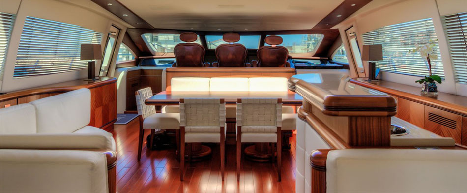 Lady J Yacht for Sale - Inside Living Area